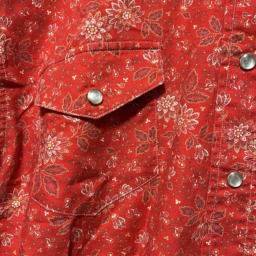 Banana Republic Safari & Travel Clothing Co. Red Bandana Floral Women's Size M - Picture 4 of 7